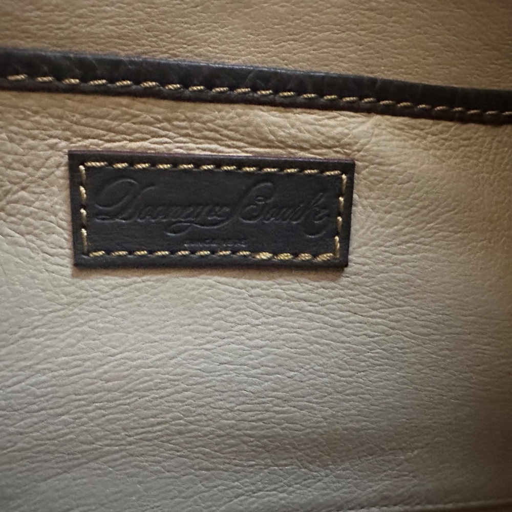 Dooney and Bourke “Heritage Edition” Large Amelie Shoulder Bag - Navy - Picture 6 of 7